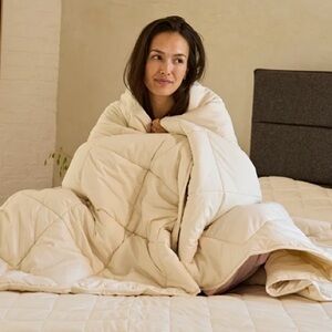 Woolroom Deluxe Washable Wool Comforter - Medium